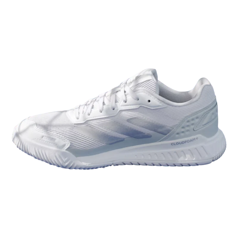 Zapatillas Adidas Courtquick Blanco/Plata Mujer 2026 - Image 2