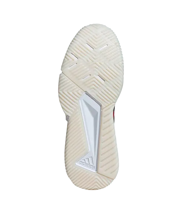 Zapatillas Adidas Courtquick Padel Blanco/Rojo - Image 5