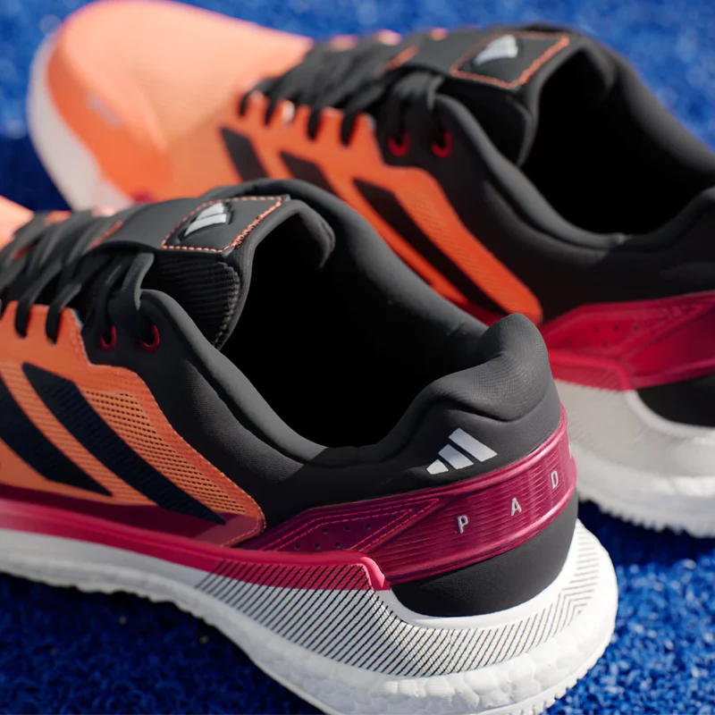 Zapatillas Adidas Crazyquick Boost Padel M Naranja/Rojo 2026 - Image 5