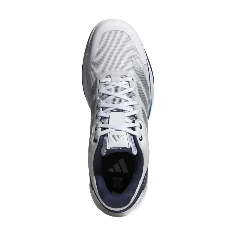 Zapatillas Adidas Crazyquick Boost Padel Blanco/Azul Marino 2026 - Image 3