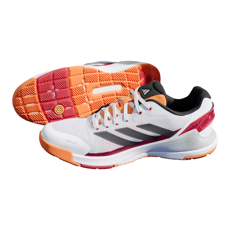 Zapatillas Adidas Crazyquick LS Blanco/Naranja 2026 - Image 3