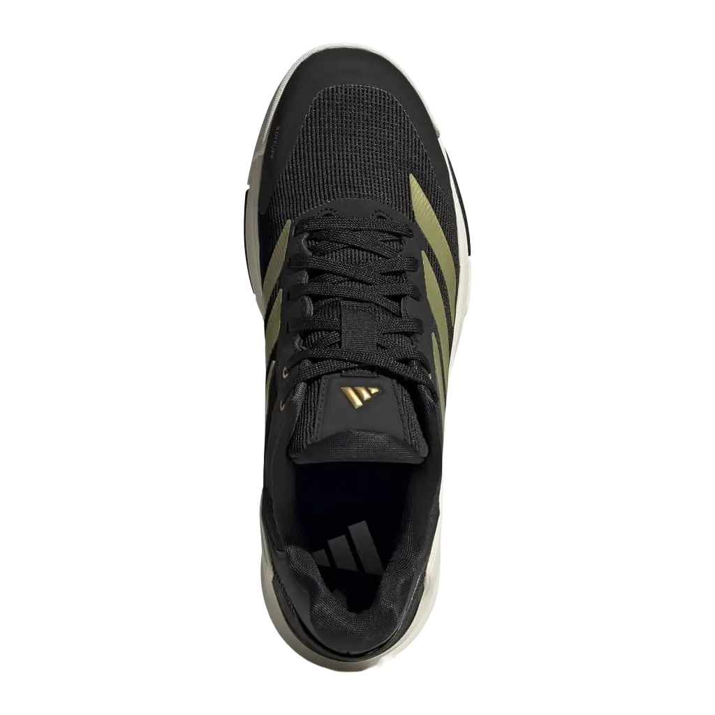 Zapatillas Adidas Crazyquick LS Negro/Oro 2026 - Image 3