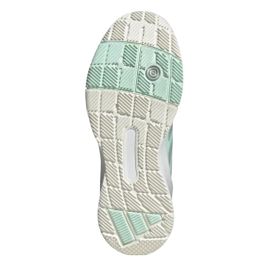 Zapatillas Adidas Crazyquick Ls Padel Woman Verde Blanco 2026 - Image 4
