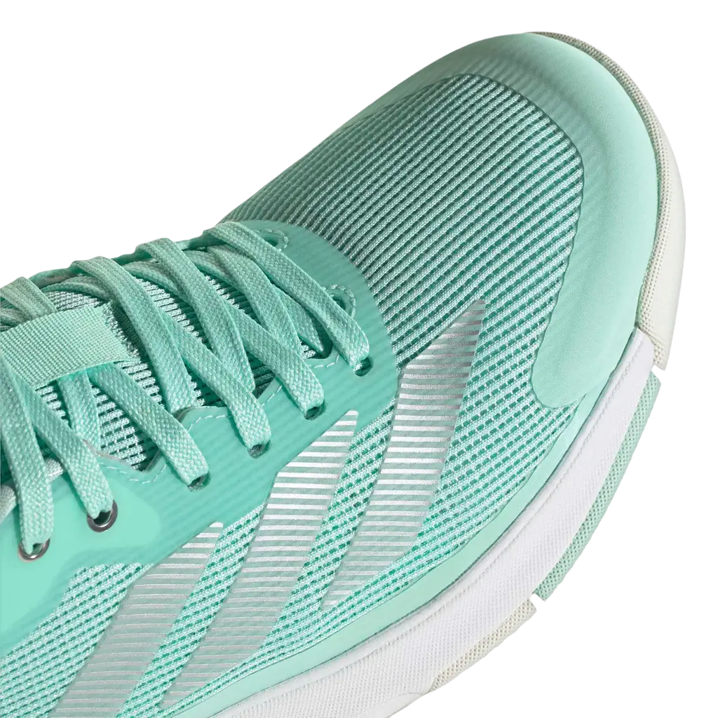 Zapatillas Adidas Crazyquick Ls Padel Woman Verde Blanco 2026 - Image 6