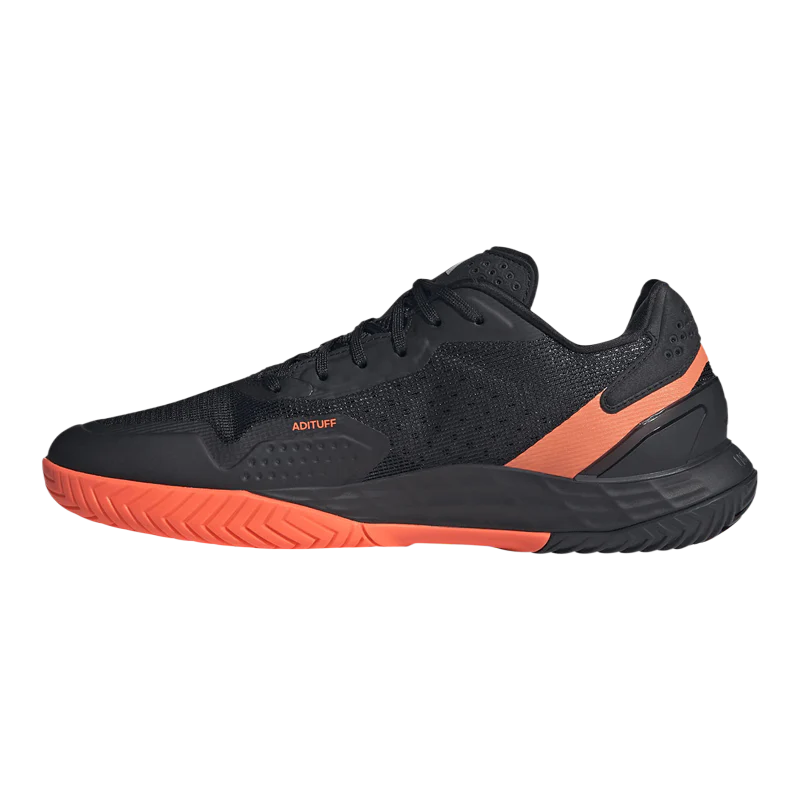 Zapatillas Adidas Defiant Speed 2 M Negro/Naranja 2026 - Image 2