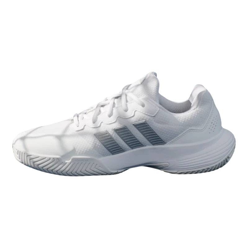 Zapatillas Adidas Game Court 2 Woman Blanco/Plateado - Image 2