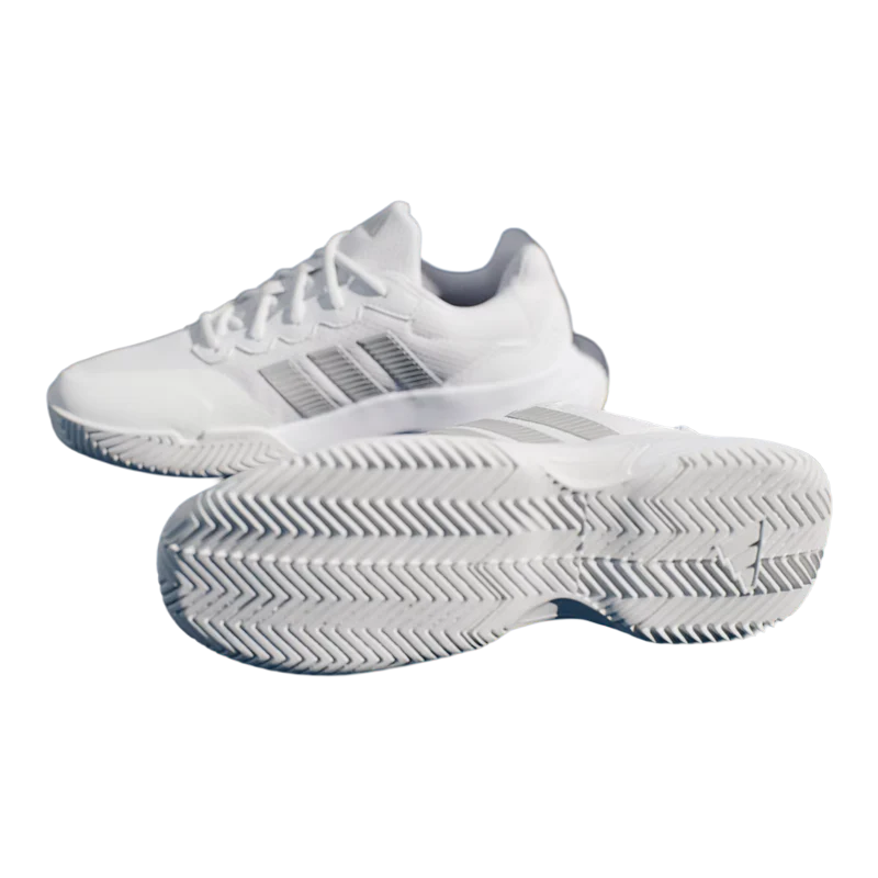 Zapatillas Adidas Game Court 2 Woman Blanco/Plateado - Image 3