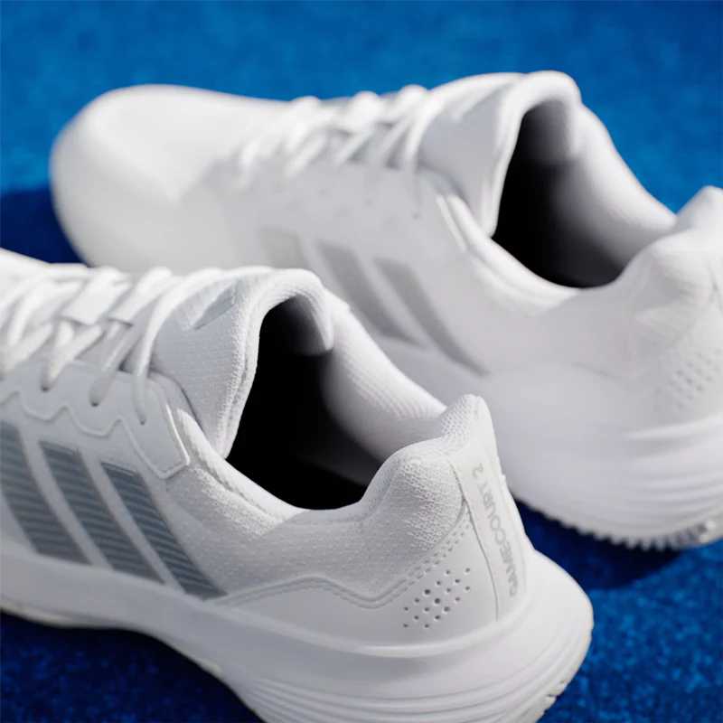Zapatillas Adidas Game Court 2 Woman Blanco/Plateado - Image 4
