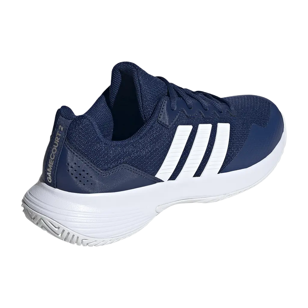 Zapatillas Adidas GameCourt 2 Azul Marino/Blanco 2026 - Image 5