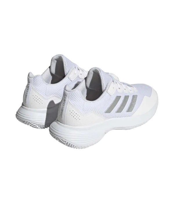 Zapatillas Adidas GameCourt 2 Mujer Blanco - Image 4