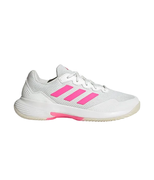 Zapatillas Adidas GameCourt 2 Mujer Blanco/Rosa