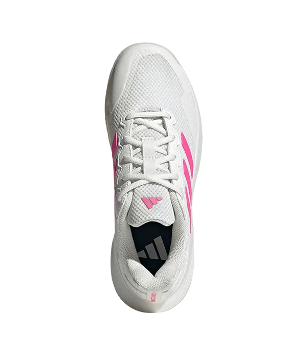 Zapatillas Adidas GameCourt 2 Mujer Blanco/Rosa - Image 3