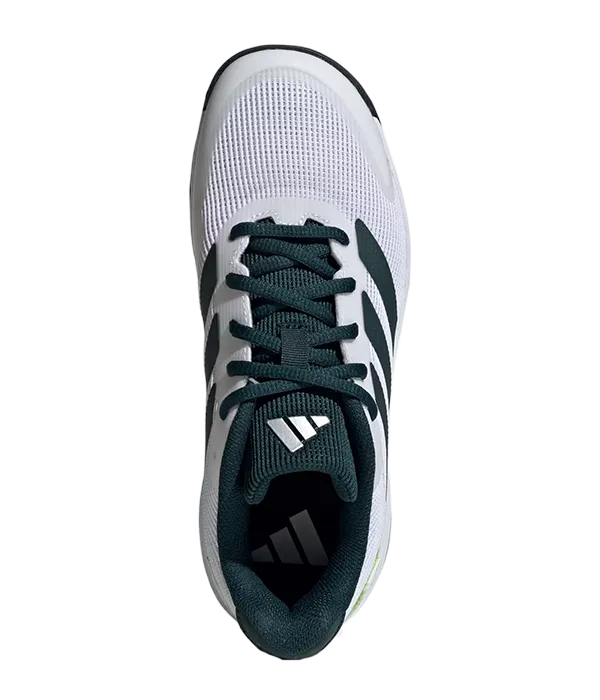 Zapatillas Adidas Ubersonic Niño Verde Oscuro/Blanco 2025 - Image 2