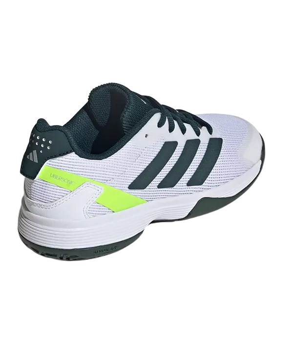 Zapatillas Adidas Ubersonic Niño Verde Oscuro/Blanco 2025 - Image 4