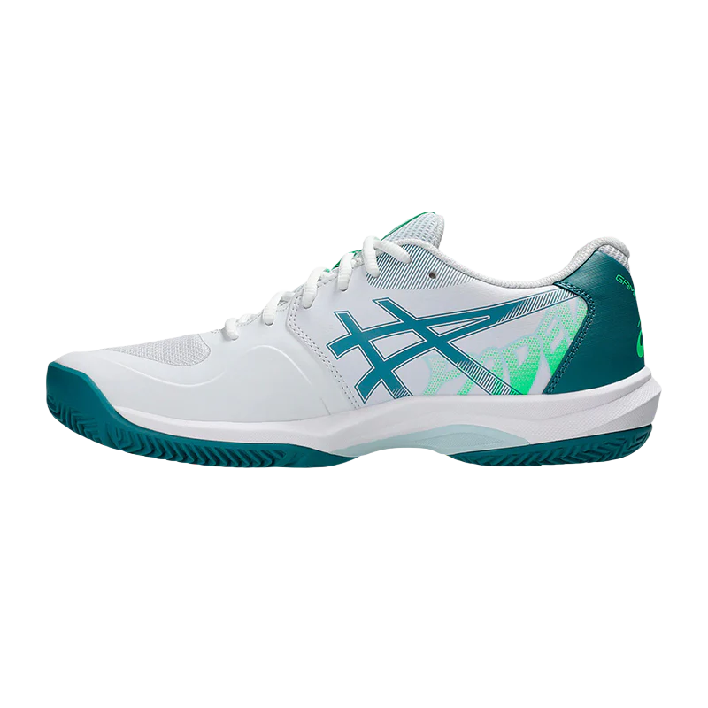 Zapatillas Asics Game FF Padel White/Misty Pine 2026 - Image 2