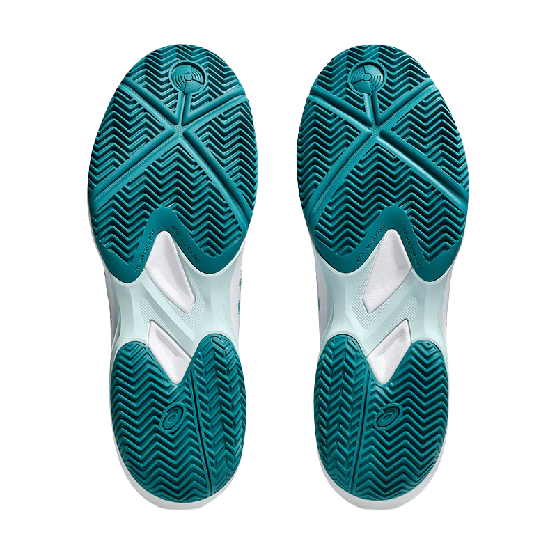 Zapatillas Asics Game FF Padel White/Misty Pine 2026 - Image 4