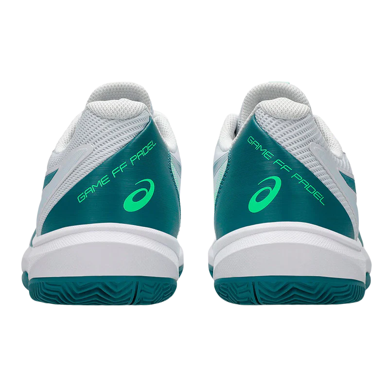 Zapatillas Asics Game FF Padel White/Misty Pine 2026 - Image 5