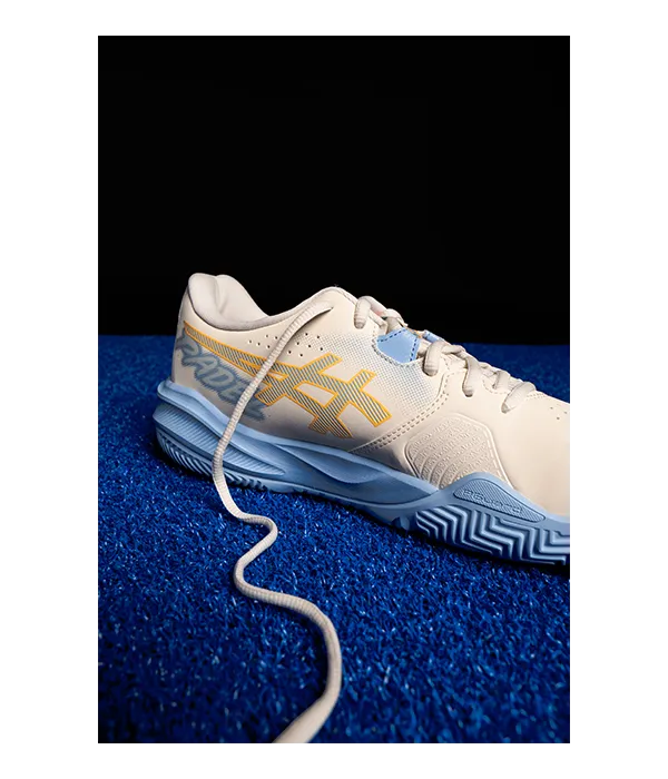 Zapatillas Asics Gel-Challenger 15 Padel Cream/Stone Wash Mujer 2025 - Image 8