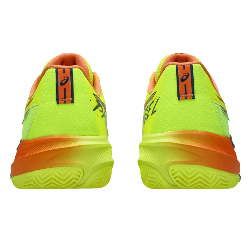 Zapatillas Asics Gel-Challenger 15 Padel L.E Safety Yellow/Twilight Blue 2026 - Image 5