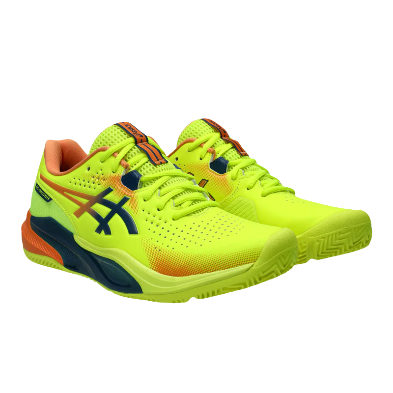 Zapatillas Asics Gel-Challenger 15 Padel L.E Safety Yellow/Twilight Blue 2026 - Image 6