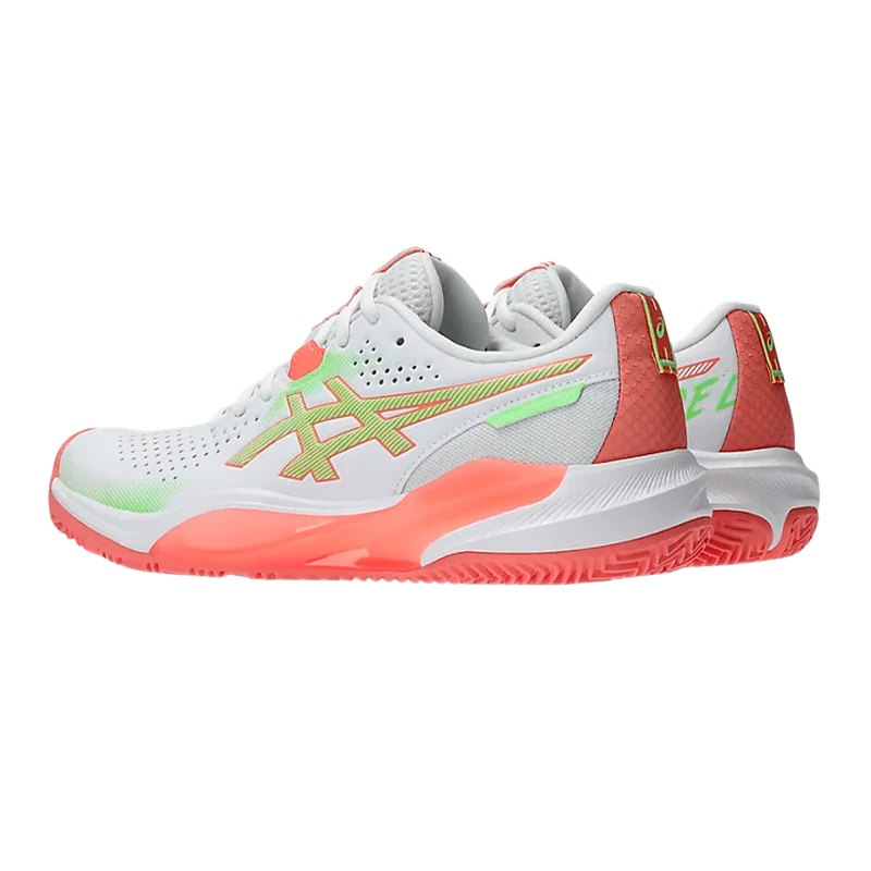 Zapatillas Asics Gel-Challenger 15 Padel Women White/Guava 2026 - Image 3