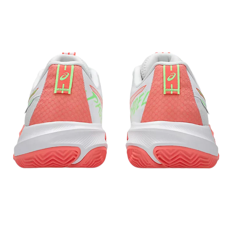 Zapatillas Asics Gel-Challenger 15 Padel Women White/Guava 2026 - Image 4