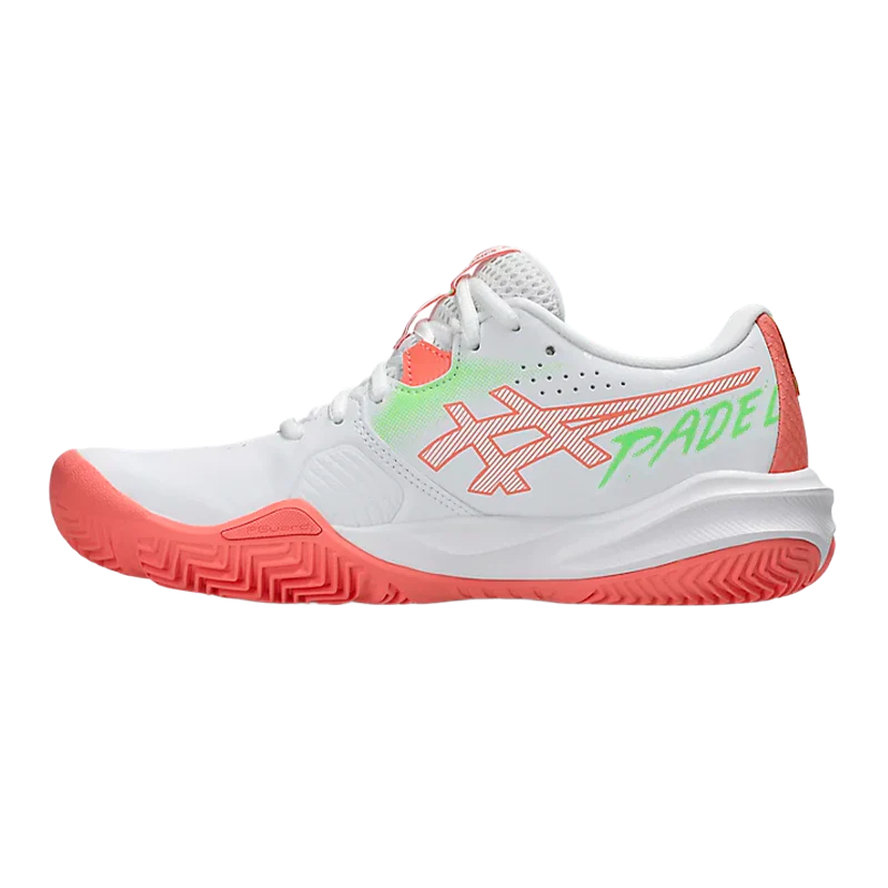 Zapatillas Asics Gel-Challenger 15 Padel Women White/Guava 2026 - Image 5