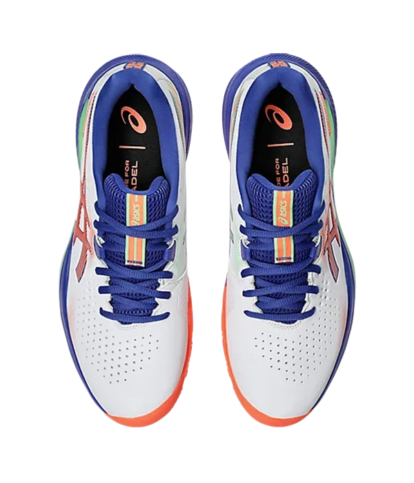 Zapatillas Asics Gel-Challenger 15 Padel White/Vivid Coral 2025 - Image 3
