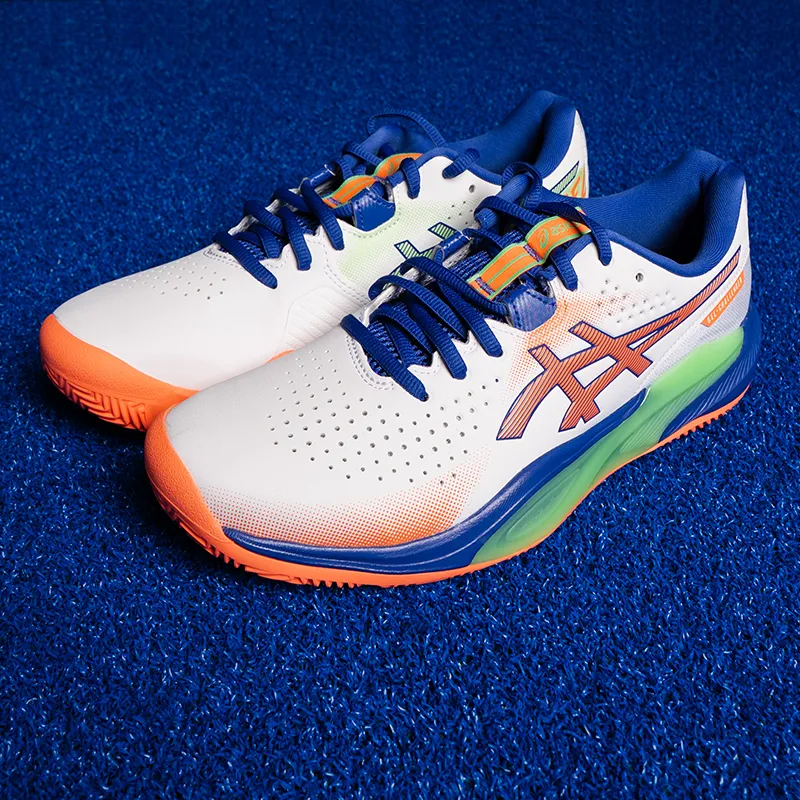 Zapatillas Asics Gel-Challenger 15 Padel White/Vivid Coral 2025 - Image 6