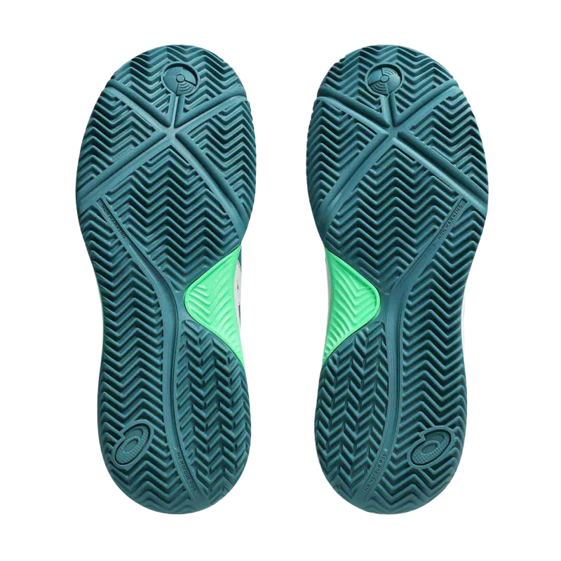 Zapatillas Asics Gel-Dedicate 8 Padel GS Misty Pine/White 2026 Kids - Image 4