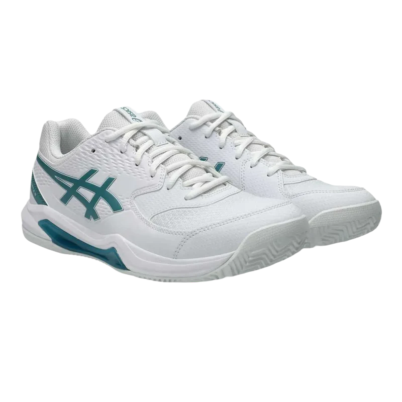 Zapatillas Asics Gel-Dedicate 8 Padel White/Misty Pine 2026 - Image 5