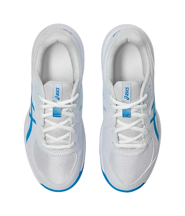 Zapatillas Asics Gel-Game GS Clay/OC Kids White/Blue Coast - Image 7