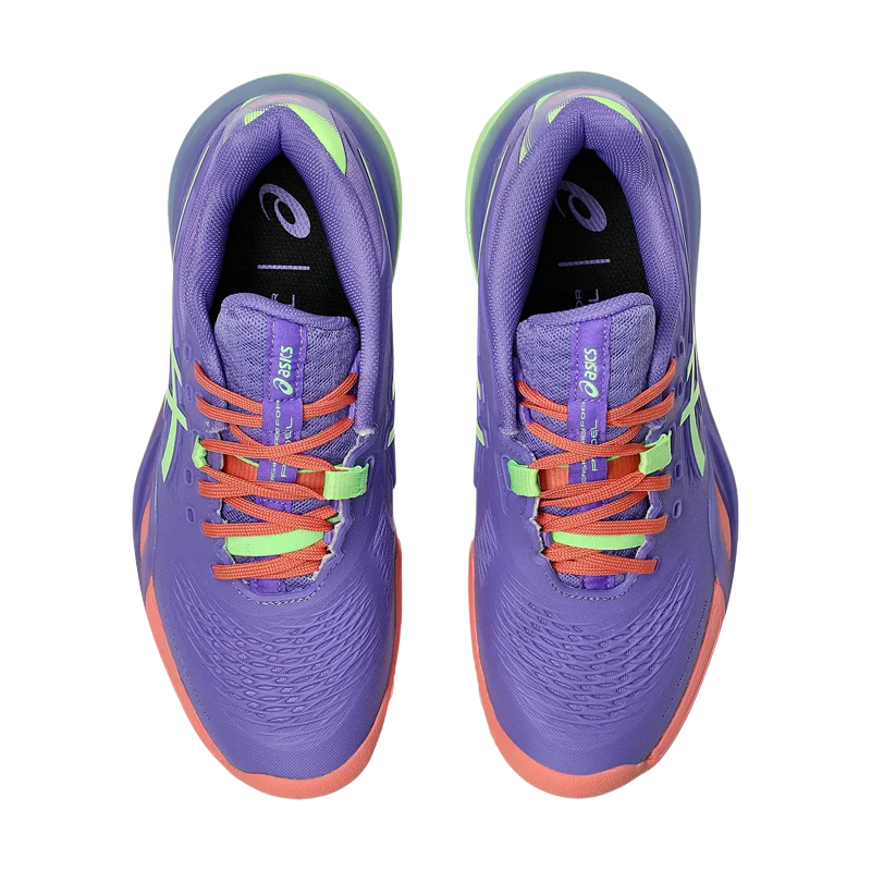 Zapatillas Asics Gel-Resolution X Padel Amethyst/Illuminate Green 2026 - Image 3