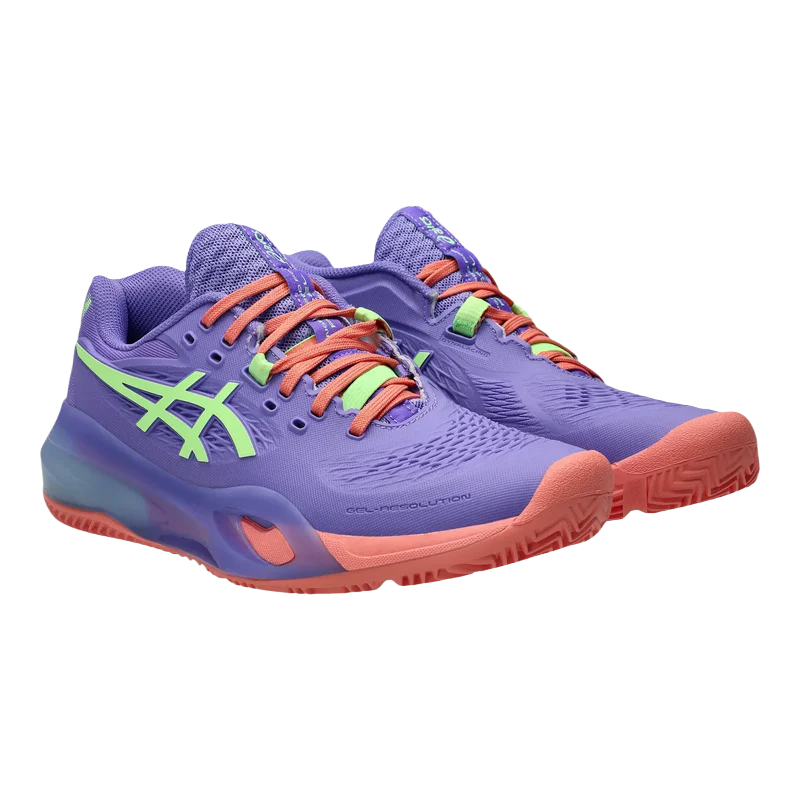 Zapatillas Asics Gel-Resolution X Padel Amethyst/Illuminate Green 2026 - Image 6