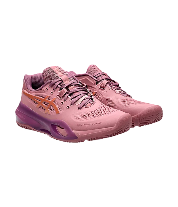 Zapatillas Asics Gel-Resolution X Padel Mujer Purple Oxide/Rose Gold 2026 - Image 2