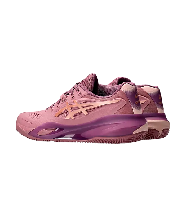 Zapatillas Asics Gel-Resolution X Padel Mujer Purple Oxide/Rose Gold 2026 - Image 3