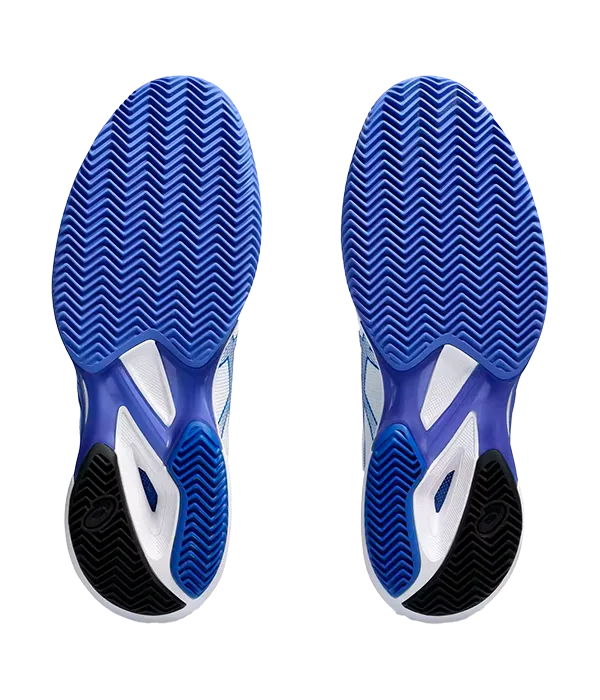 Zapatillas Asics Solution Speed FF 3 Clay White/Tuna Blue - Image 4