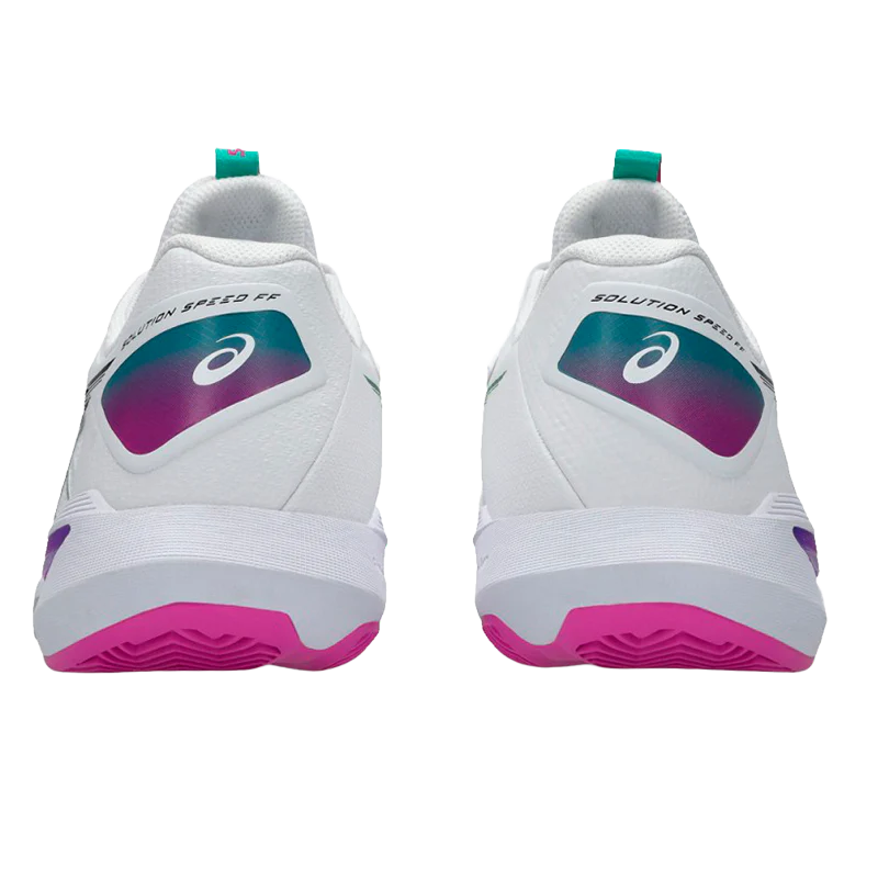 Zapatillas Asics Solution Speed FF 4 Clay White/Digital Sakura 2026 - Image 3