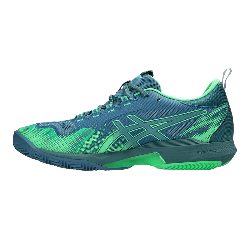 Zapatillas Asics SonicSmash FF Saba Blue/ Vital Green 2026 - Image 2