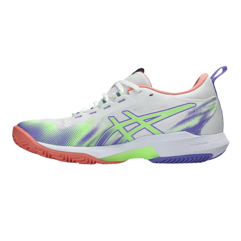 Zapatillas Asics SonicSmash FF White/ Guava Mujer 2026 - Image 2