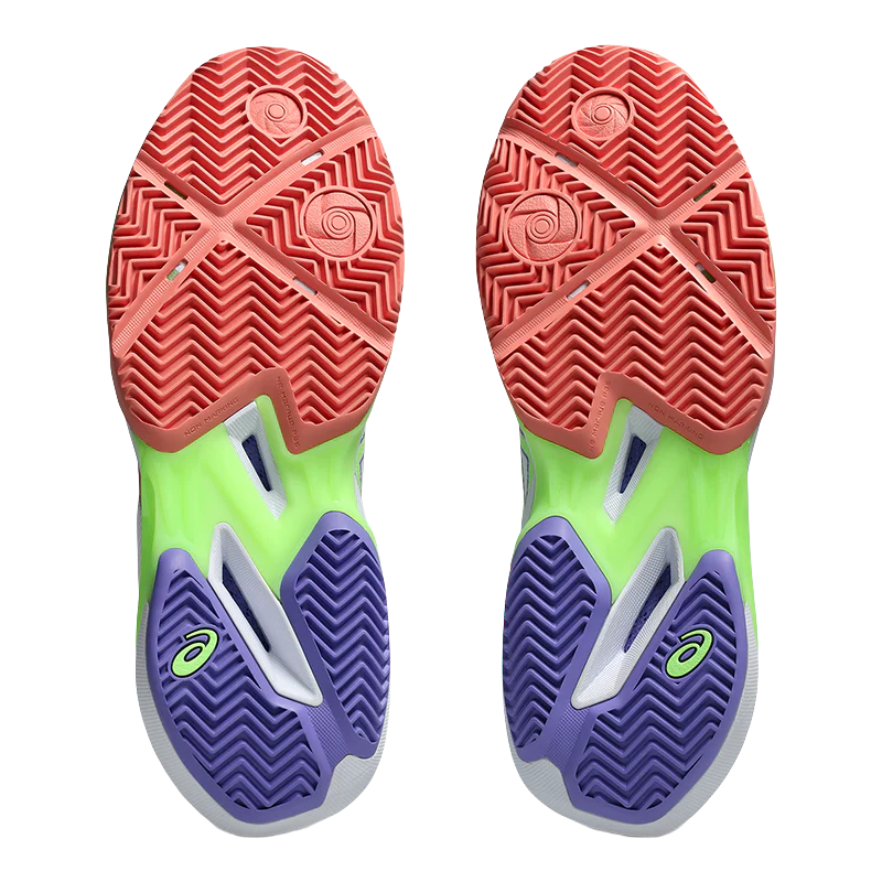 Zapatillas Asics SonicSmash FF White/ Guava Mujer 2026 - Image 3