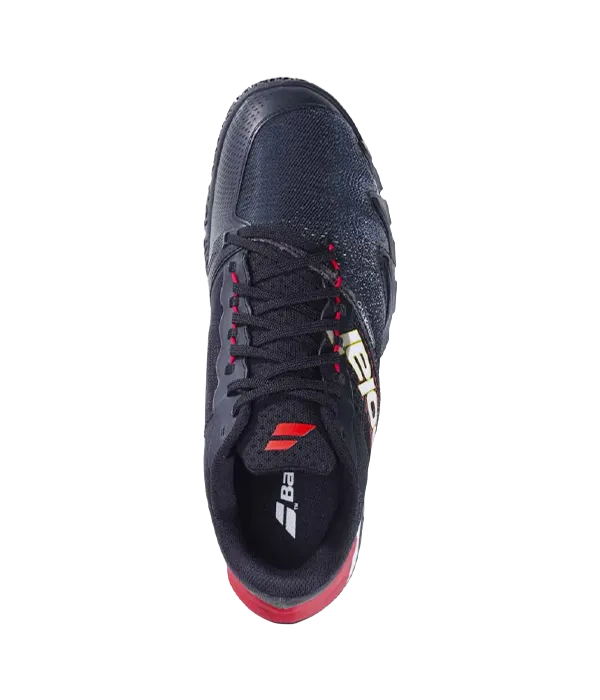 Zapatillas Babolat Jet Premura 2 Black/Tomato Red 2025 - Image 3