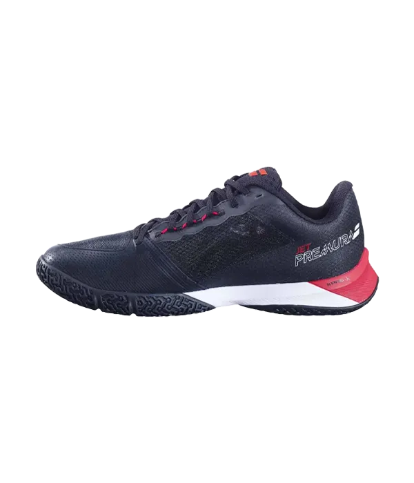 Zapatillas Babolat Jet Premura 2 Black/Tomato Red 2025 - Image 4
