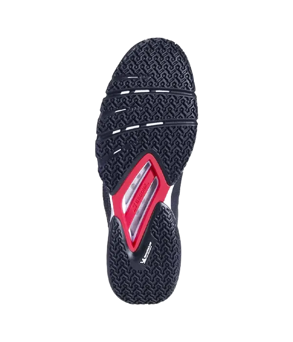 Zapatillas Babolat Jet Premura 2 Black/Tomato Red 2025 - Image 5