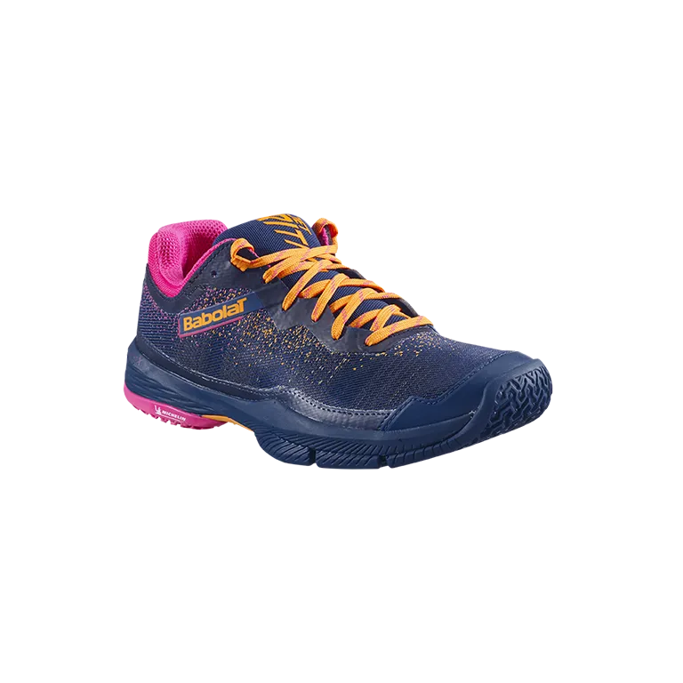 Zapatillas Babolat Jet Ritma Insignia Blue/Rosaberry Mujer - Image 3
