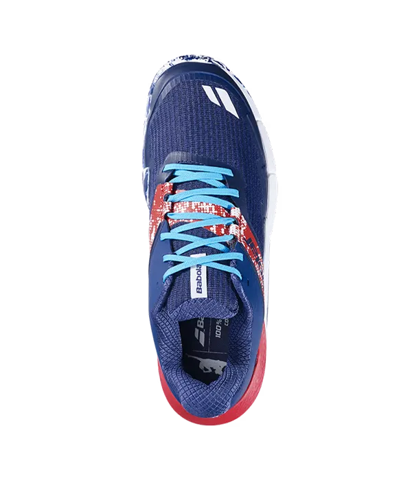 Zapatillas Babolat Movea 2 Dark Blue/Chili Red - Image 3