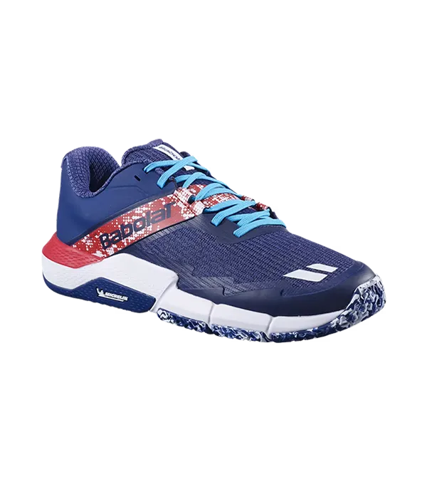 Zapatillas Babolat Movea 2 Dark Blue/Chili Red - Image 4