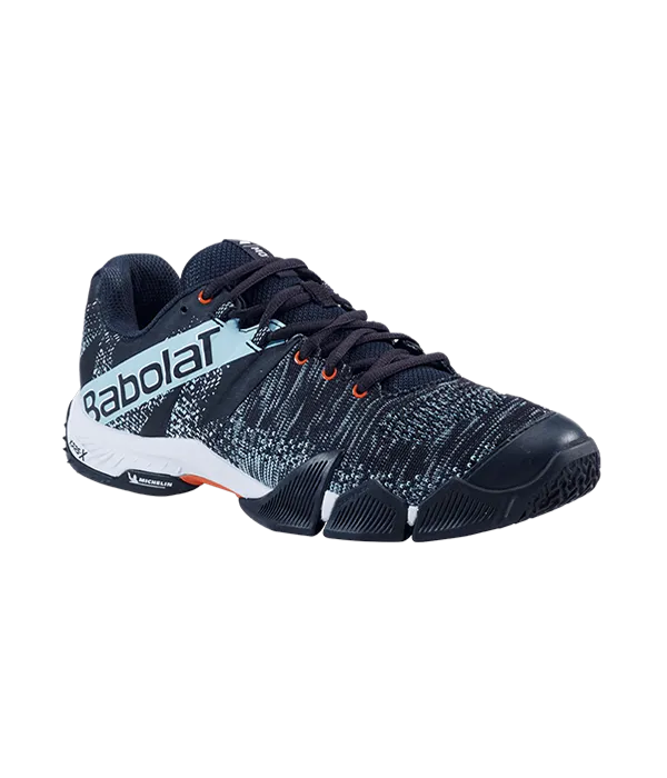 Zapatillas Babolat Movea Men Black/Light Blue - Image 2