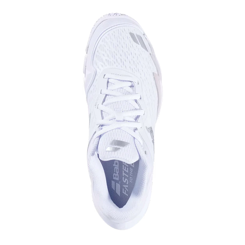 Zapatillas Babolat Premura 3 Woman White/Silver 2026 - Image 3