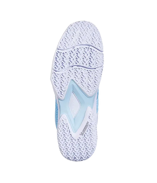 Zapatillas Babolat Sensa Sky Blue/Tigerlily Mujer - Image 4